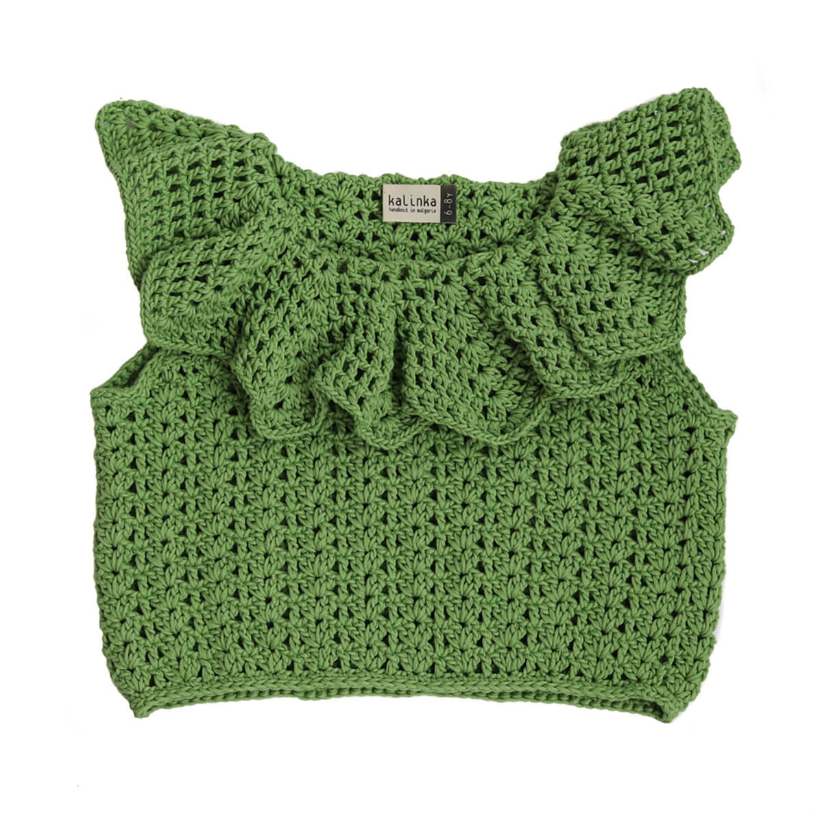 Milano Top in Forest by Kalinka – Junior Edition