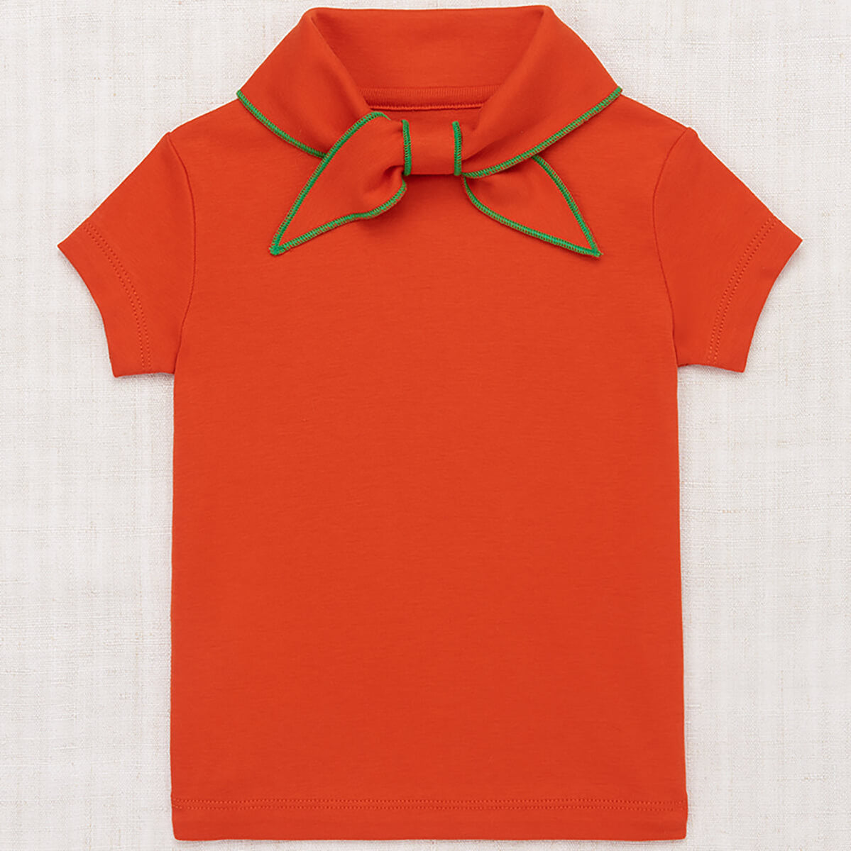 Scout Tee in Tomato by Misha & Puff – Junior Edition