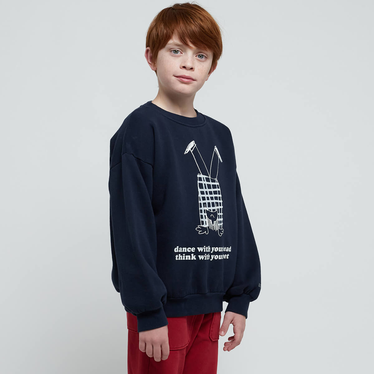 Headstand Child Sweatshirt by Bobo Choses – Junior Edition