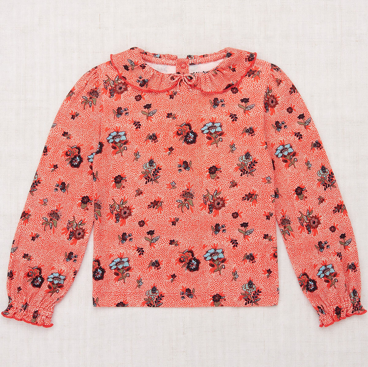 Pattie Top in Red Flame Holyoke Floral by Misha & Puff – Junior 