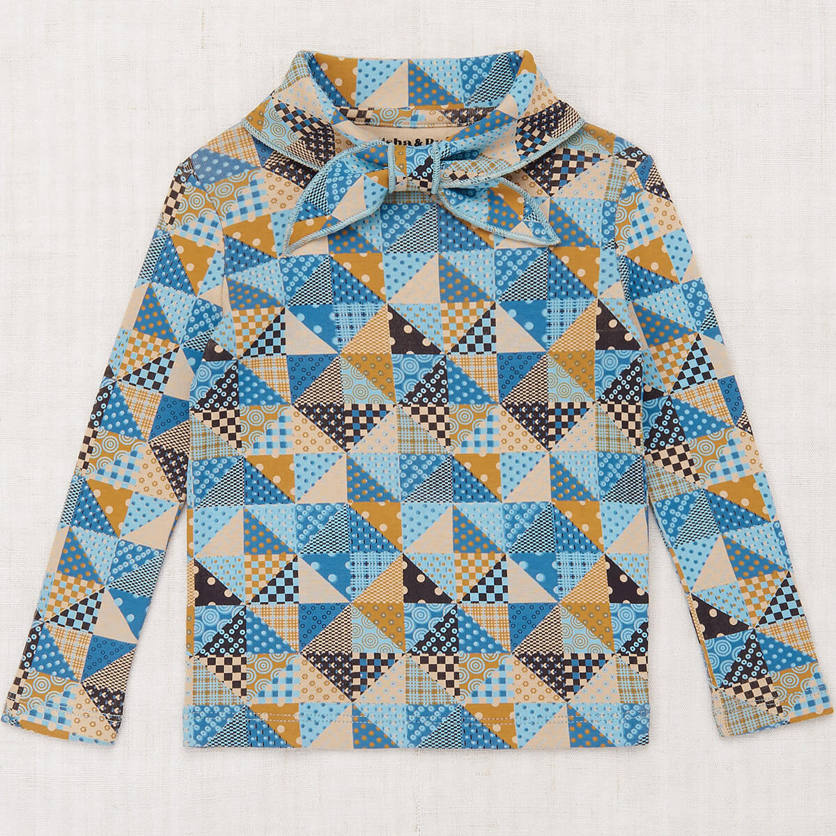 Scout Top in Lake Patchwork by Misha & Puff - Last One In Stock 