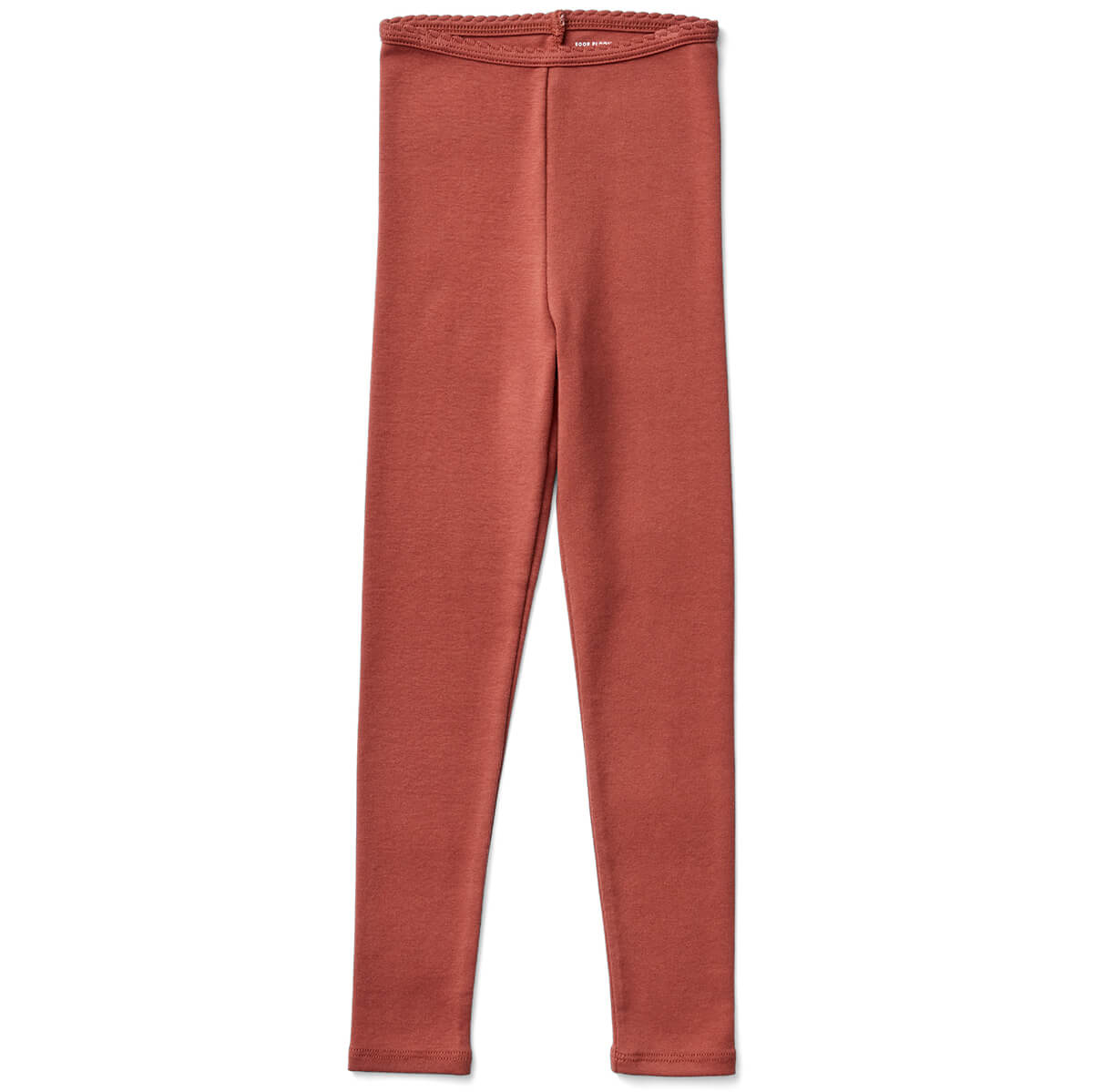 Stretch Legging in Terracotta by Soor Ploom – Junior Edition