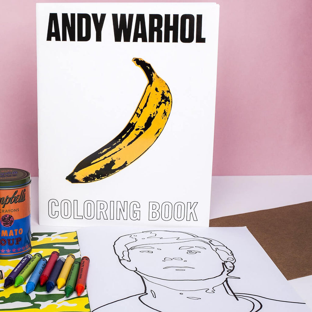 Andy Warhol Colouring Book by Mudpuppy