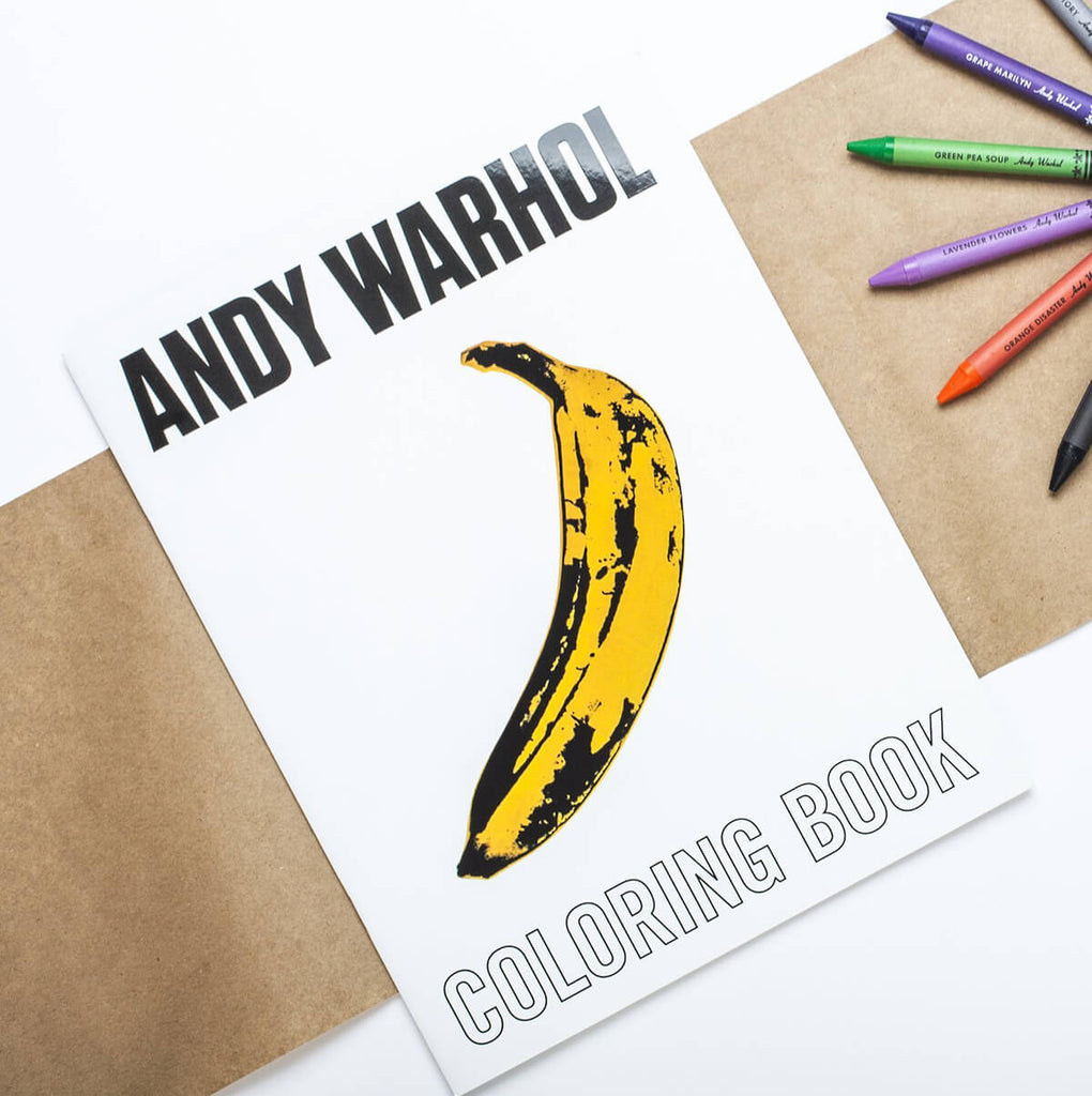 Andy Warhol Colouring Book by Mudpuppy