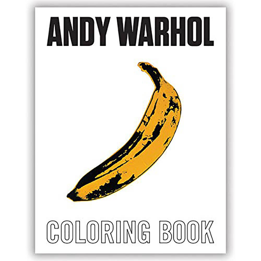 Andy Warhol Colouring Book by Mudpuppy