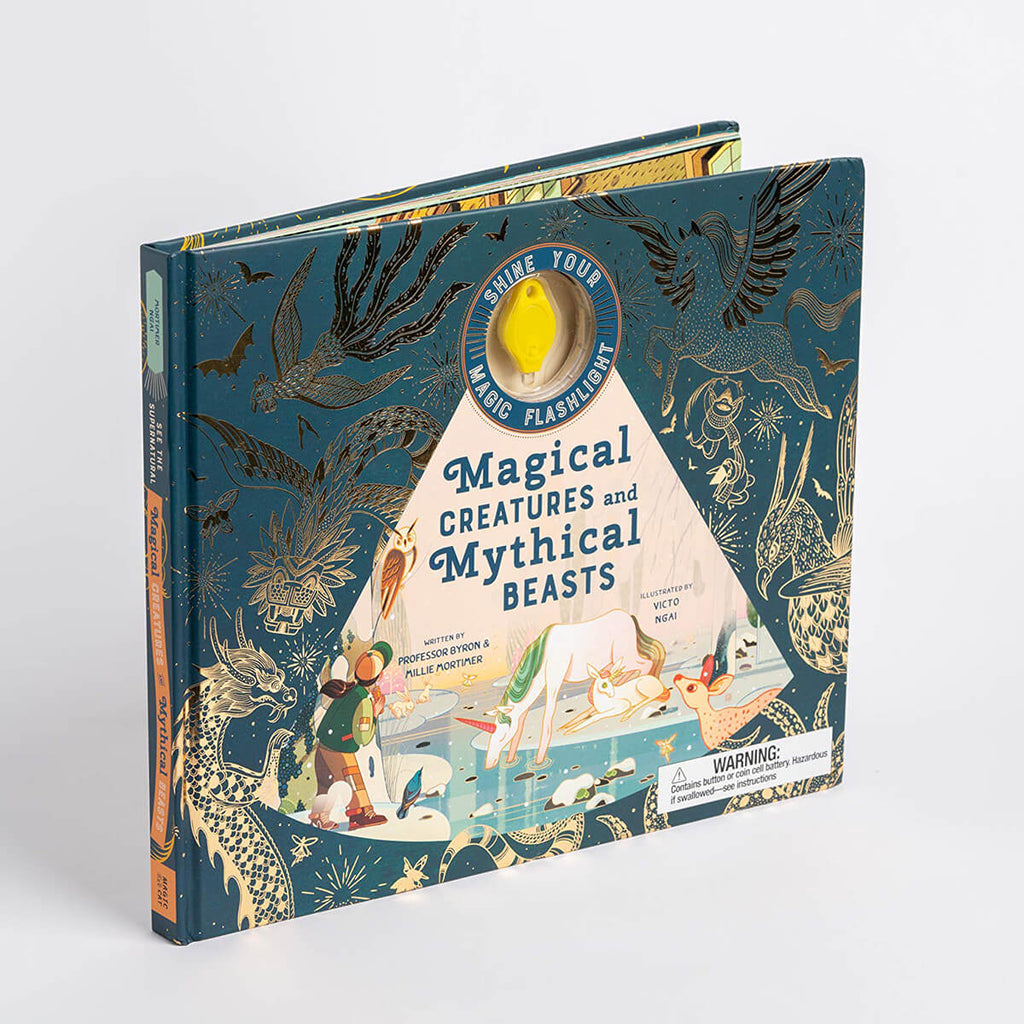 Magical Creatures and Mythical Beasts (With Magic Torch) by Professor and Millie Mortimer & Victo Ngai