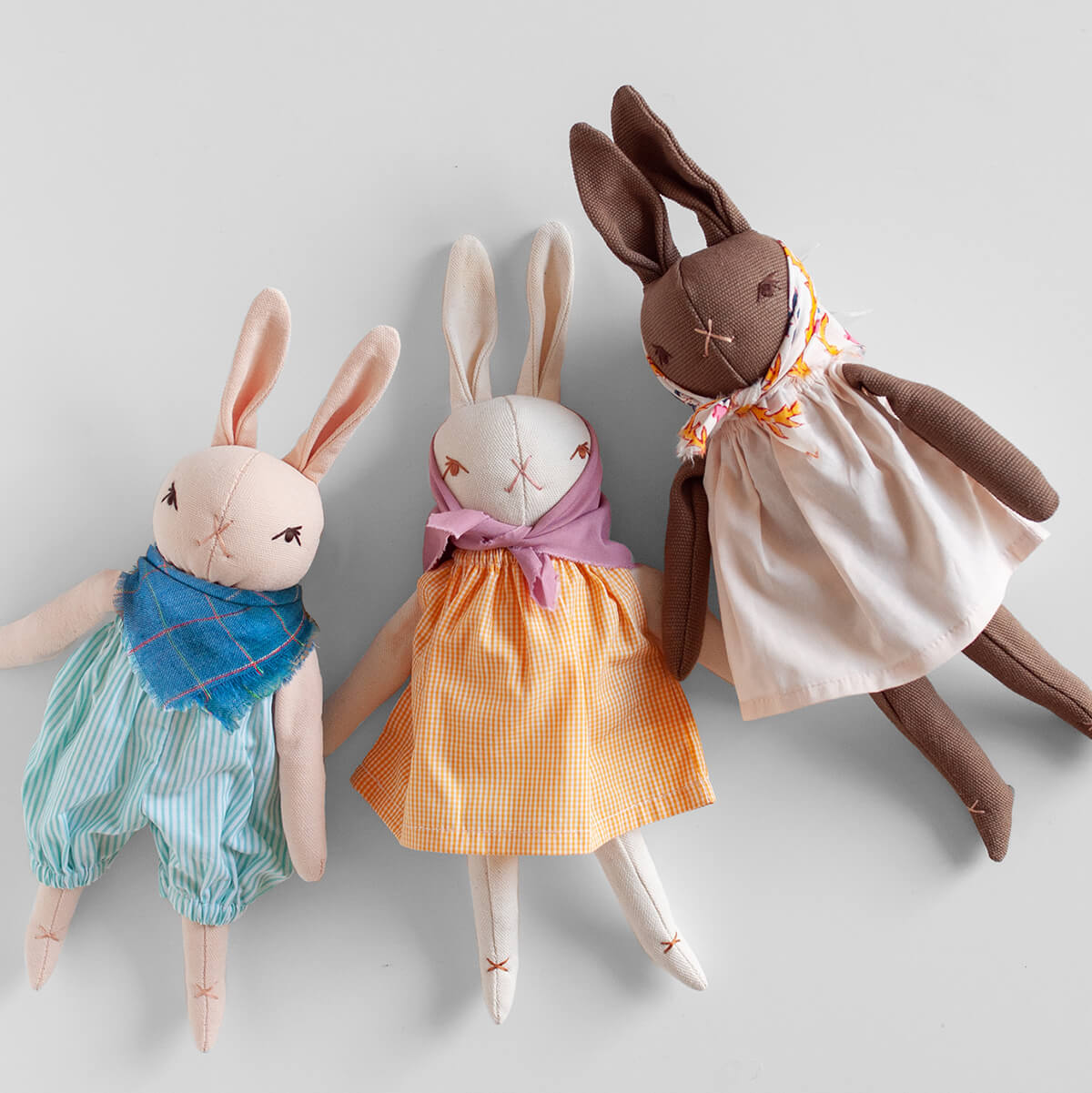 Little Rabbit in Various Colours by Polka Dot Club – Junior Edition