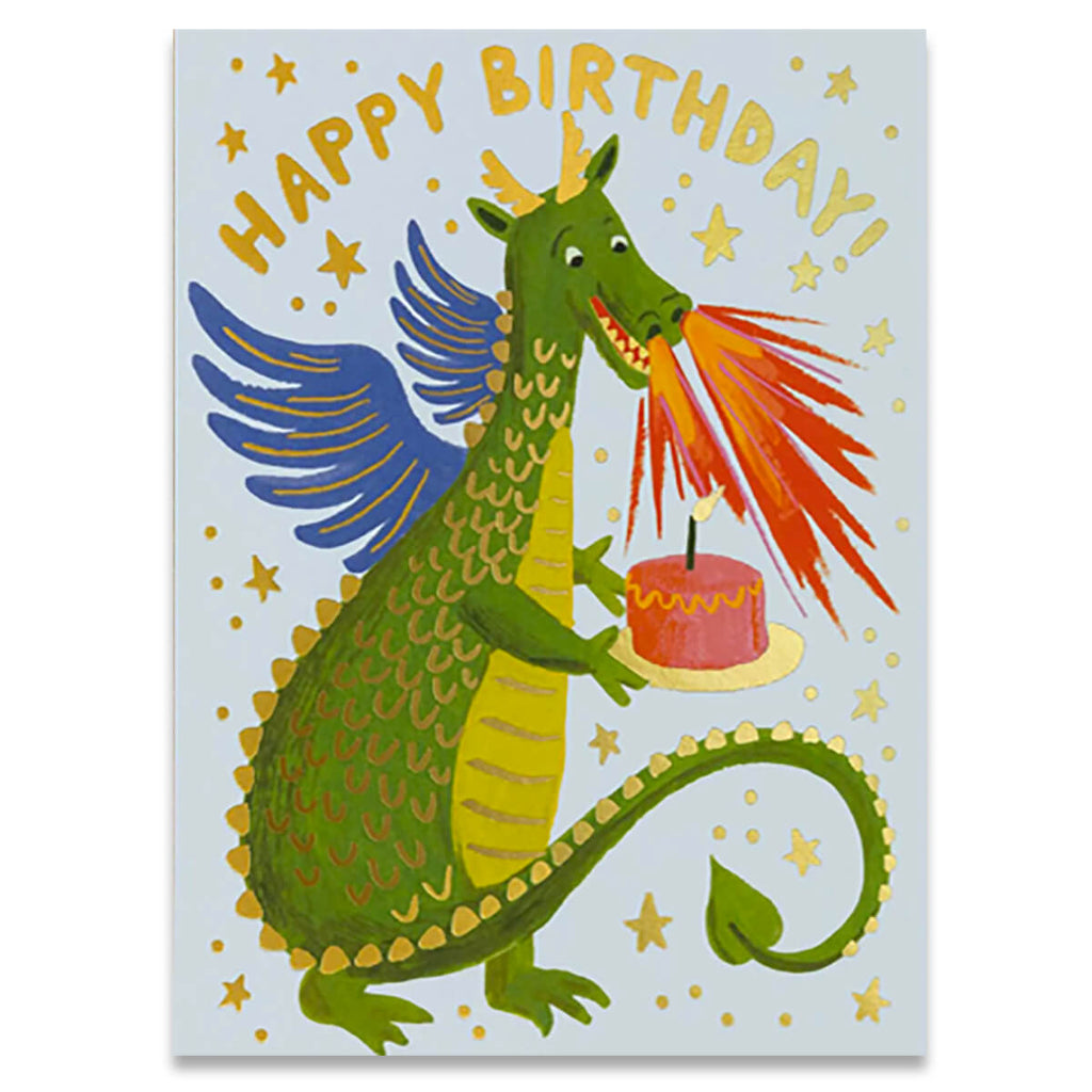 Birthday Dragon Greetings Card By Rifle Paper Co.