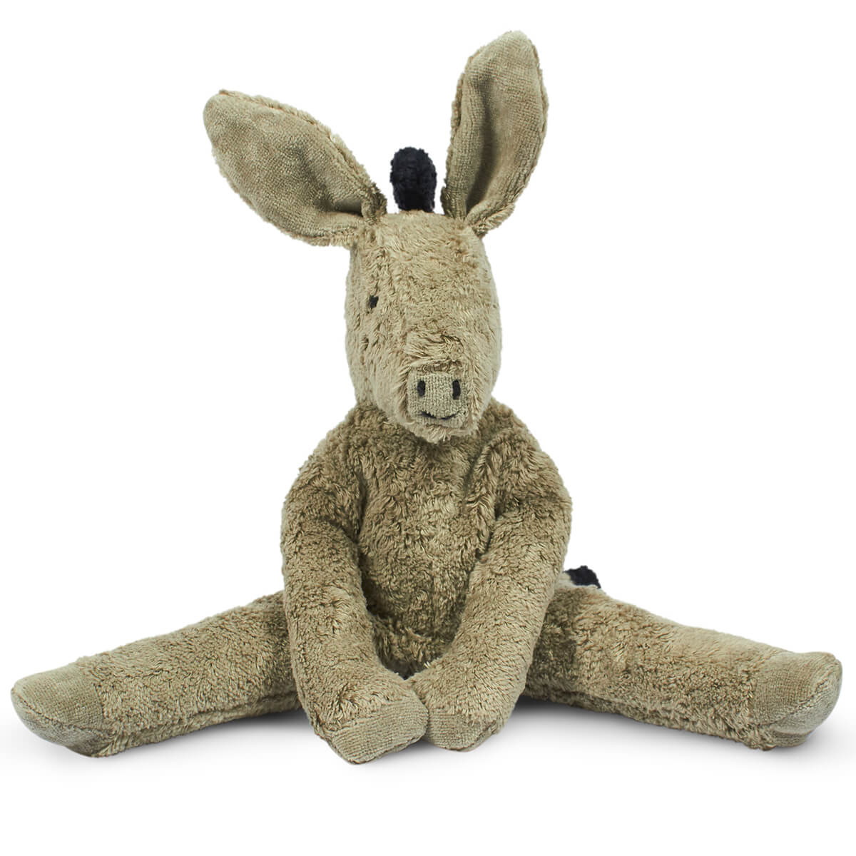 Large Donkey Floppy Animal Soft Toy by Senger Naturwelt