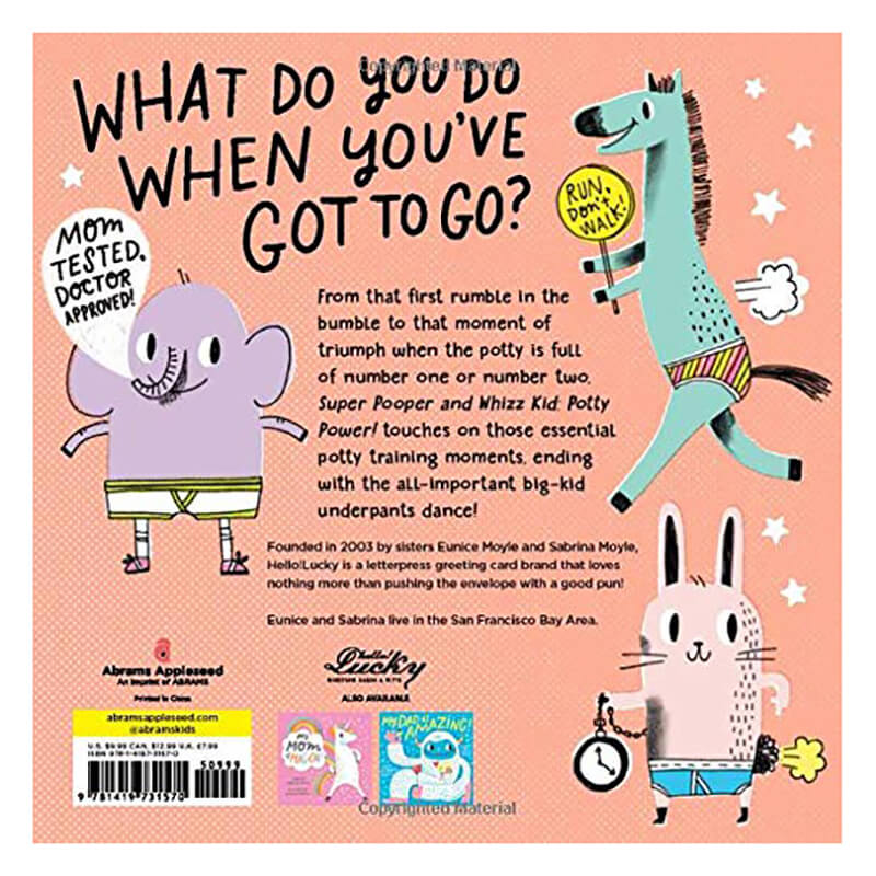 Super Pooper And Whizz Kid: Potty Power by Sabrina & Eunice Moyle
