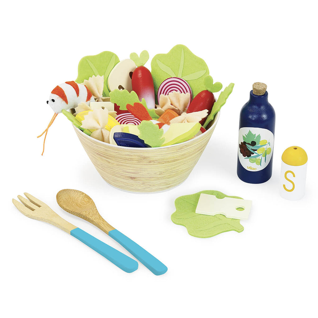 Wooden Salad Set by Vilac