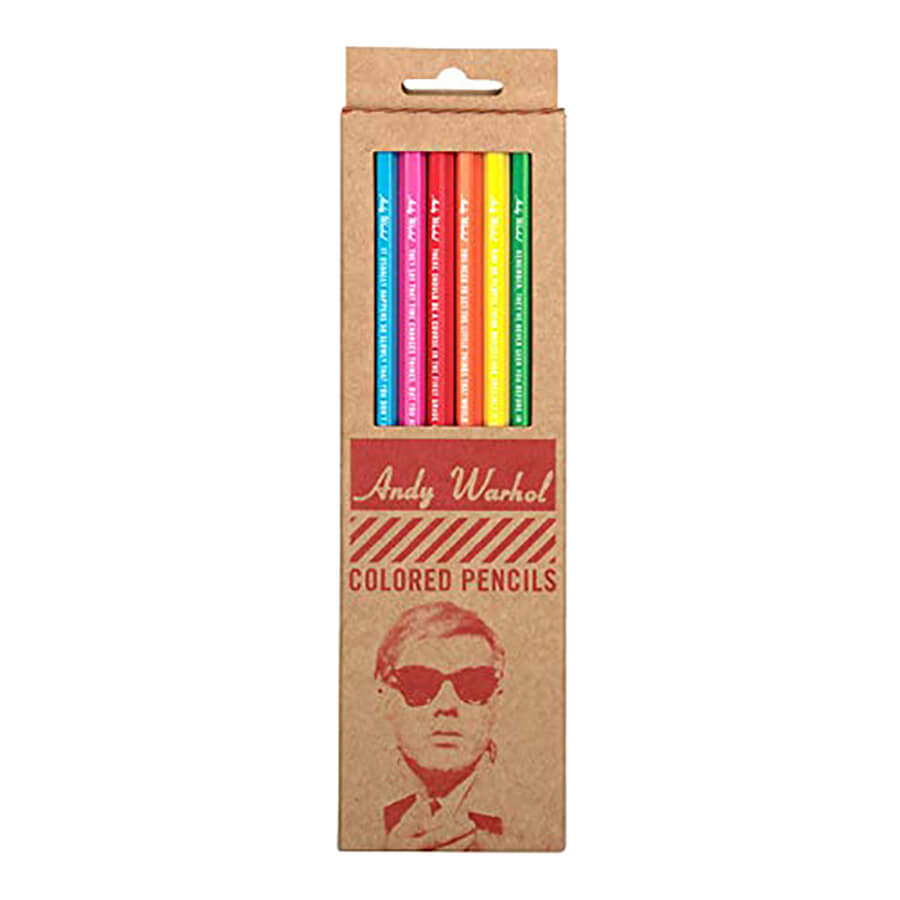 Warhol Philosophy 2.0 Coloured Pencils by Mudpuppy