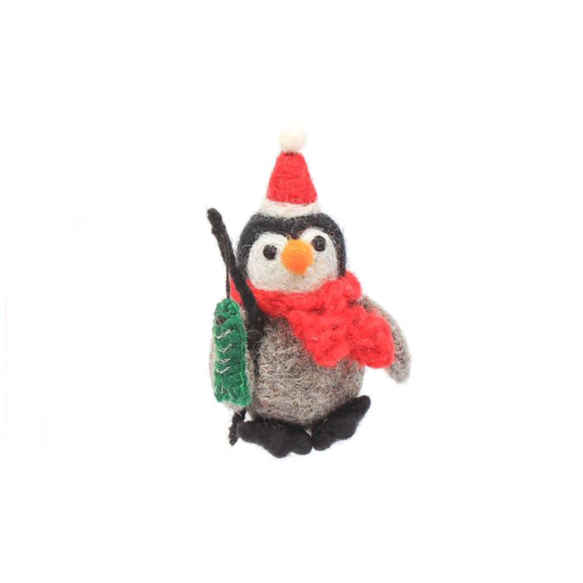 Large Baby Penguin Christmas Tree Topper by Amica