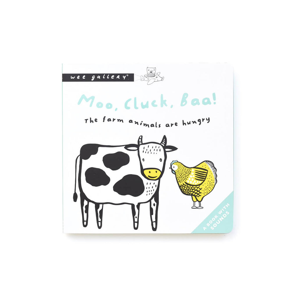 Press and Listen Book: Moo, Cluck, Baa! by Wee Gallery